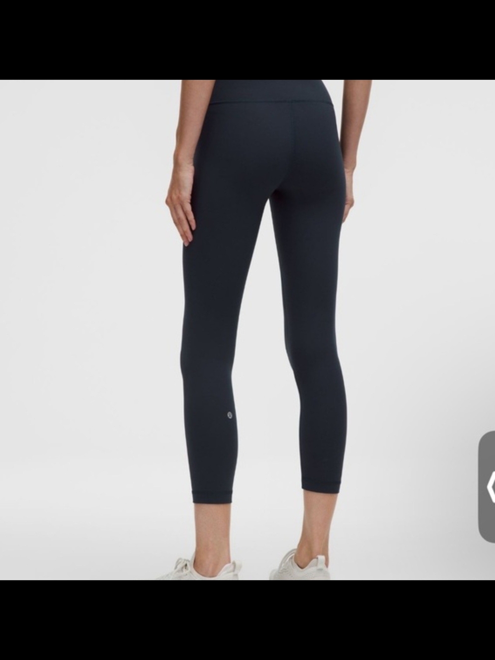lululemon athletica Wunder Train HR Crop 23" Black 8 NWT - Picture 3 of 8
